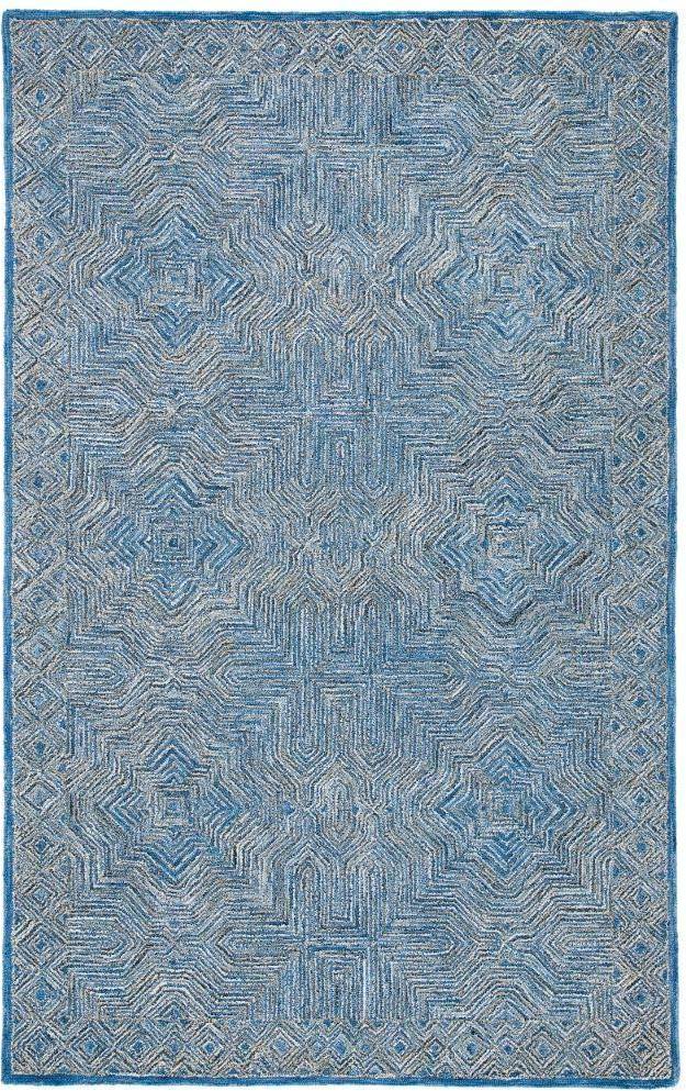Safavieh Micro-Loop Collection Blue, Multicolor
