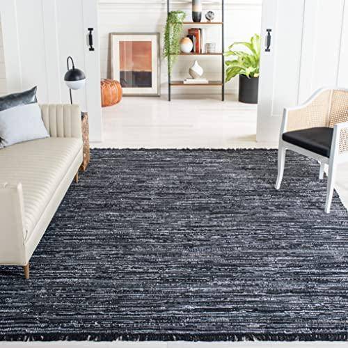 Safavieh Handmade Rag Rug Black