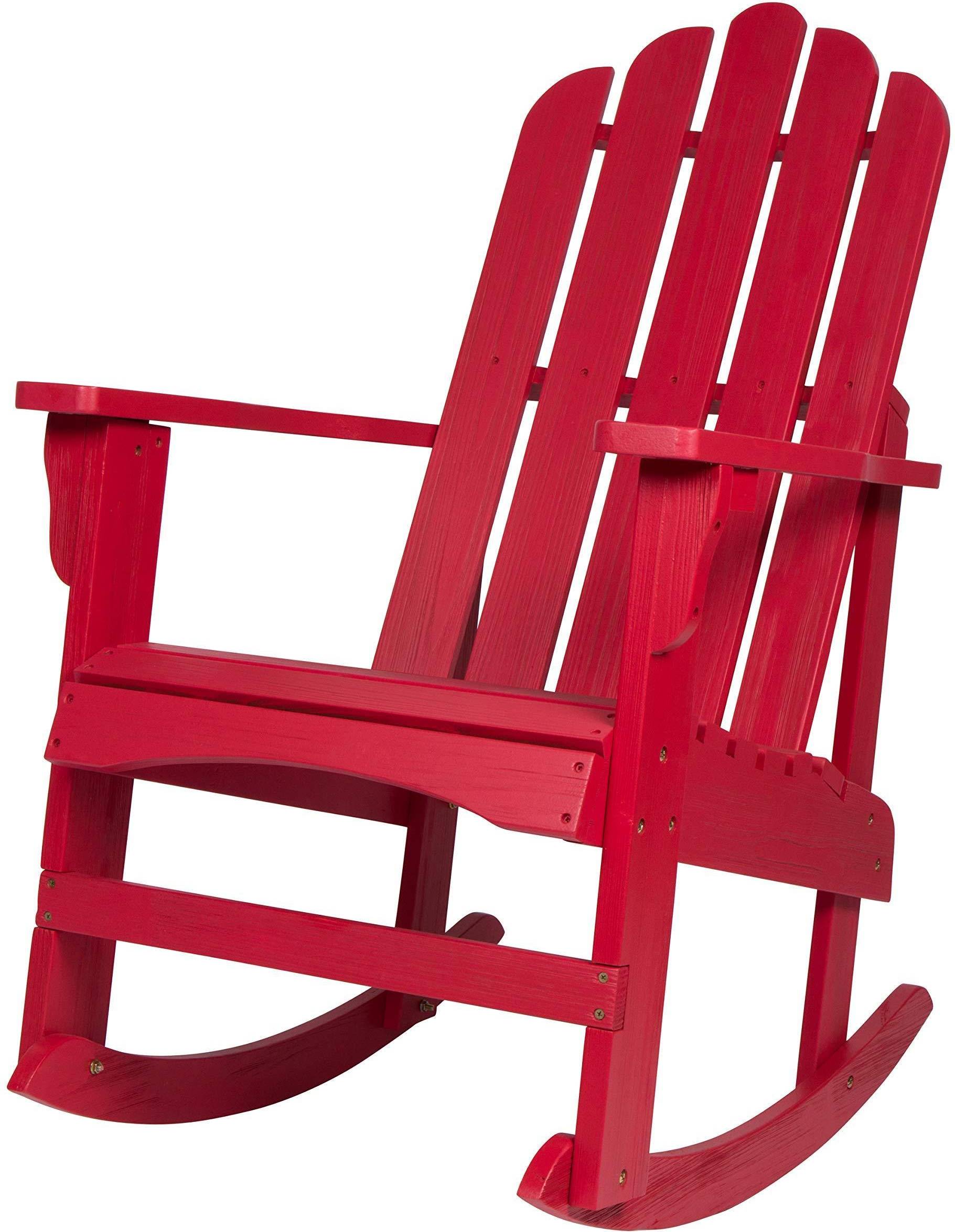 Shine Marina II Red Rocking Chair