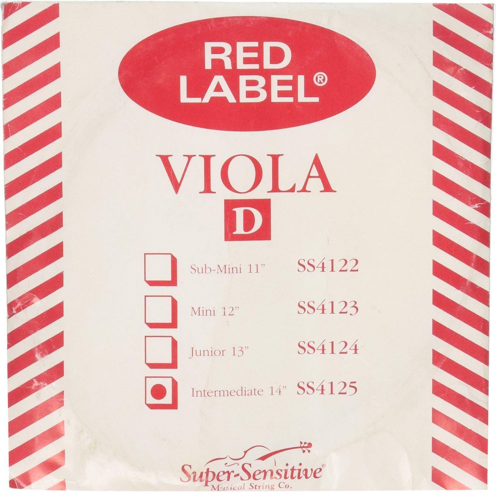 Red Label Viola D String Intermediate