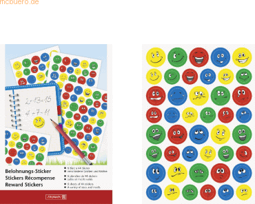 Aufkleber-Set Smiley