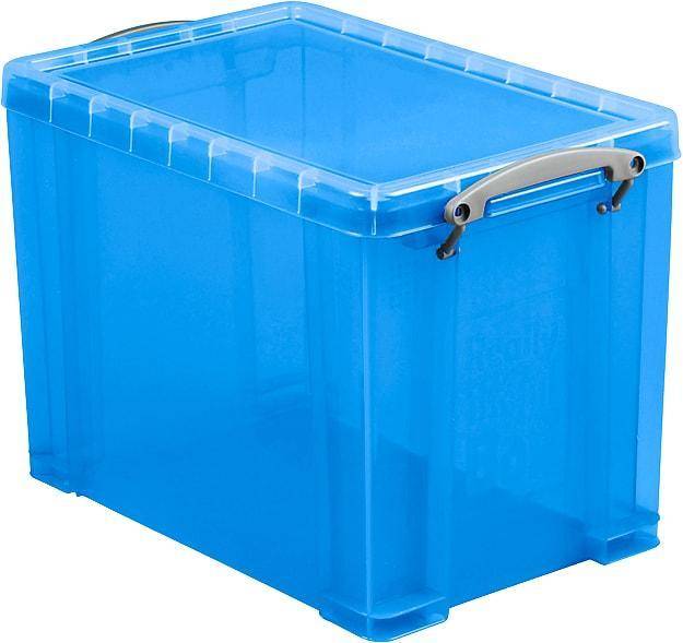 Really Useful Boxes Box 19 Litre Translucent Blue Storage Box