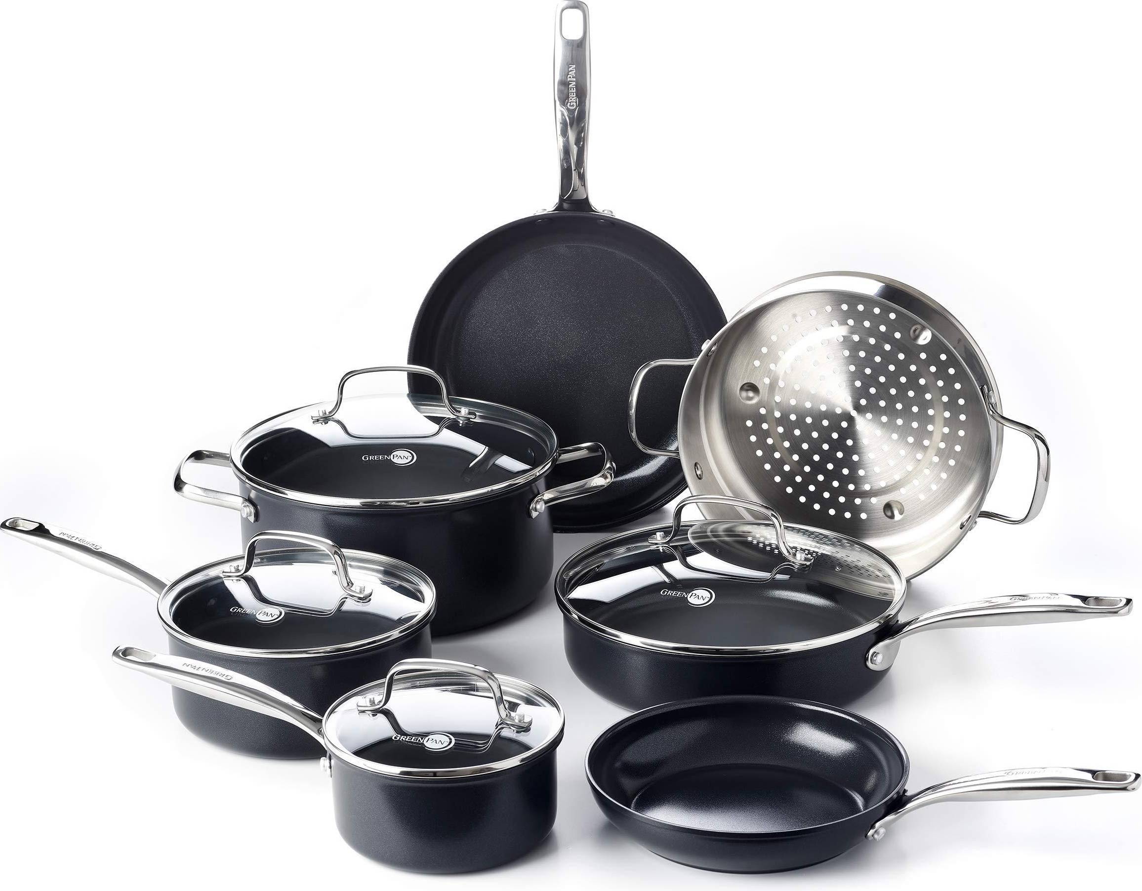 GreenPan Prime Midnight Cookware Set