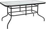 TLH-089-GG Rectangular Dining Table