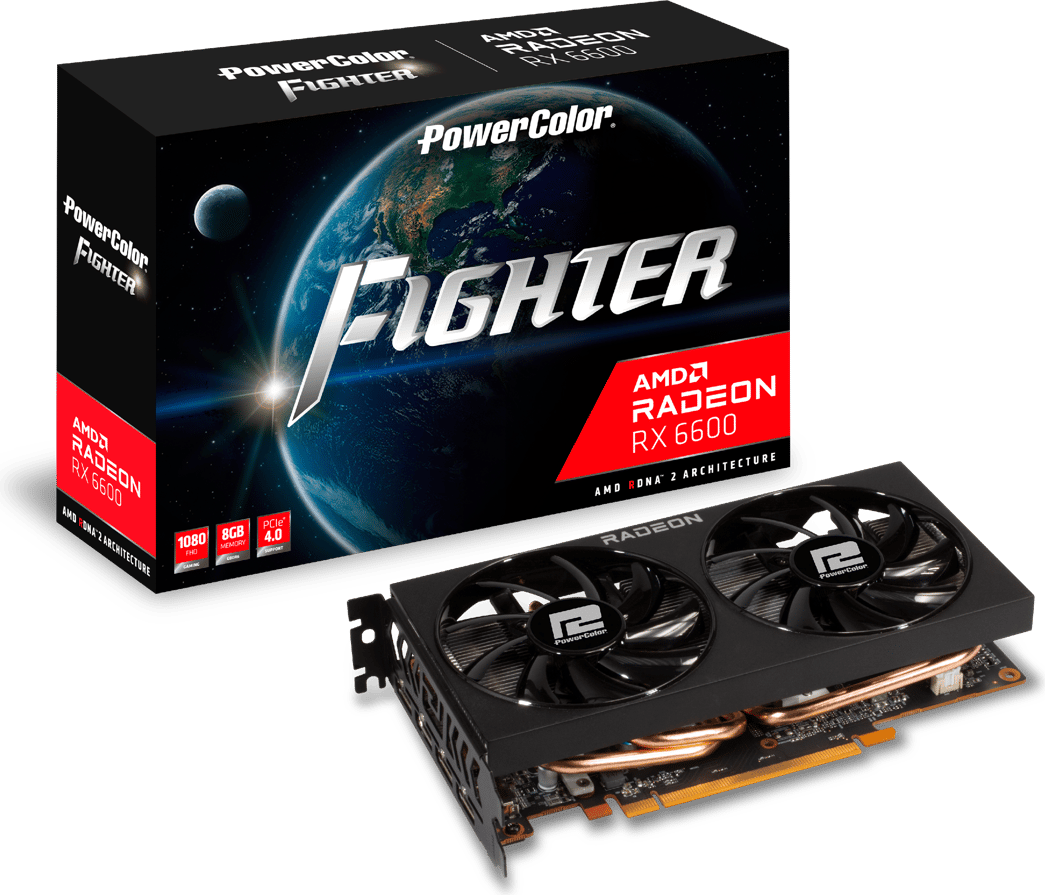 Radeon RX 6600 Fighter HDMI 3xDP 8GB