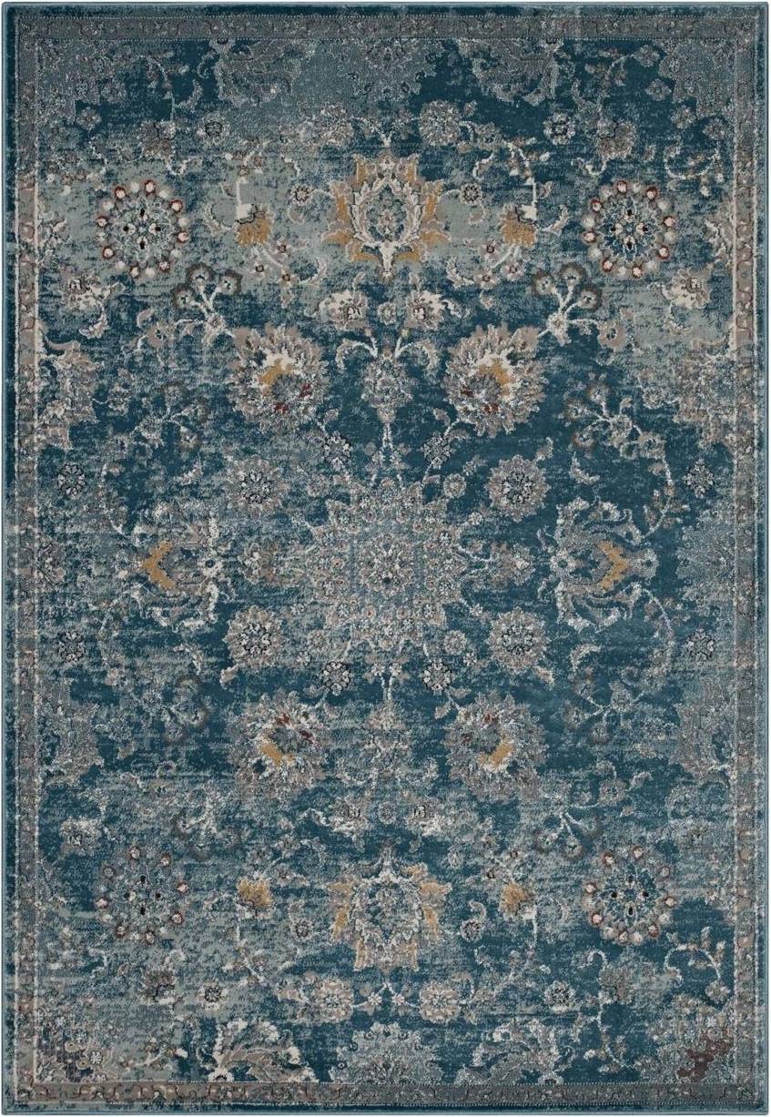 modway Cynara Collection R-1111B-58 Turquoise, Blue, Beige, Silver