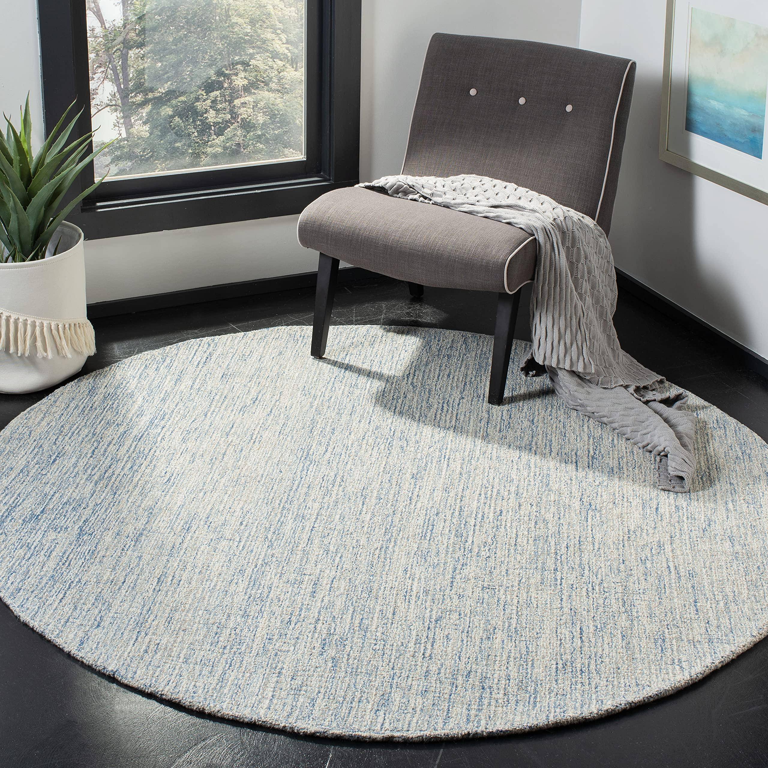 Safavieh Abstract Collection White, Blue