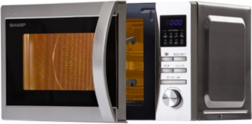 Microbølgeovn 25 liter Sharp R822STWE