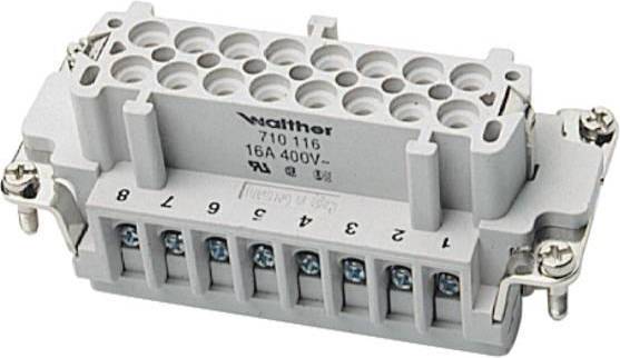 Walther Socket Insert Connector 4p