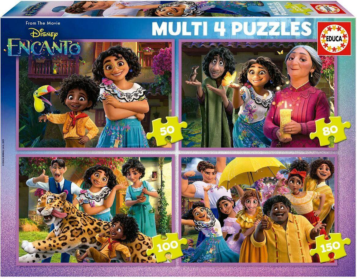 Educa Set 4 pussel Disney