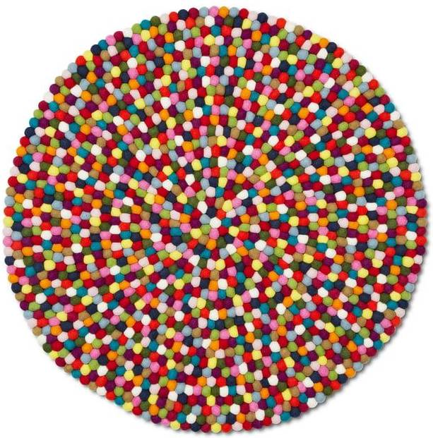 Hay Pinocchio Tapis Rond Multi 140 cm Multicolore 140cm
