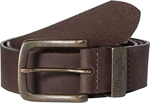 Wrangler Basic Metal Loop Belt - Brown