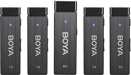 Boya Wireless Microphone 1 RX-4TX
