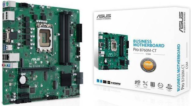 ASUS Pro B760M-CT-CSM Intel LGA1700 MATX Card Card