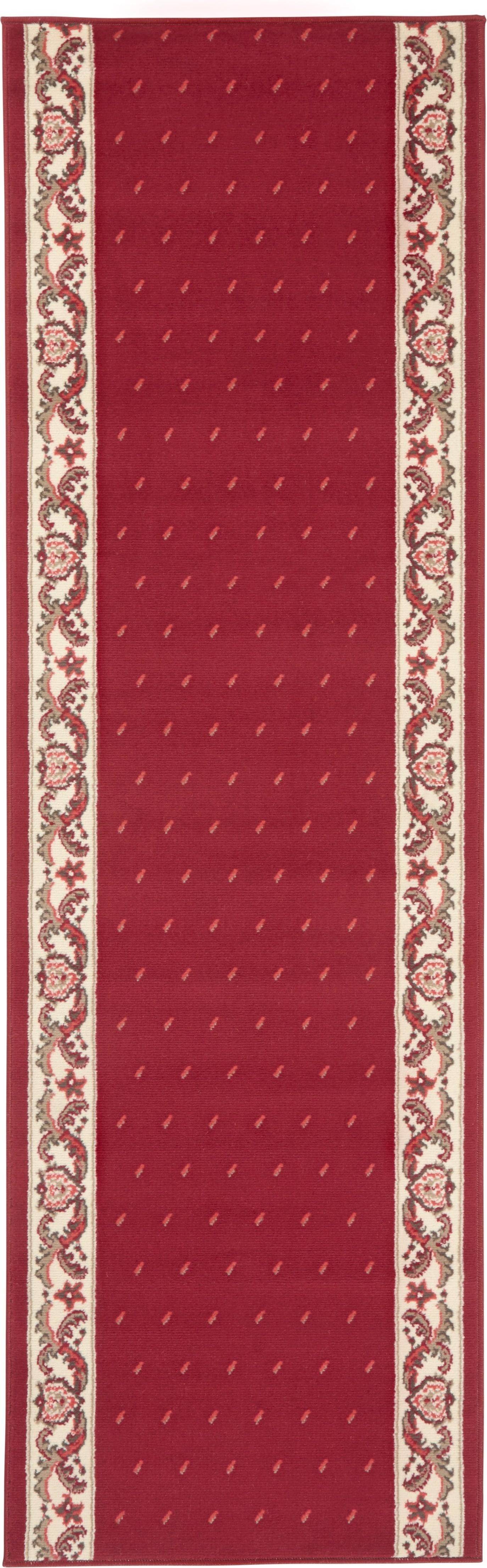 Hanse Home Basic Red Rug Runner 80 x 500 cm Red