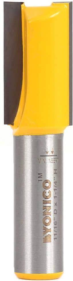 Yonico Straight Router Bit 11 16 Inch Diameter Shank