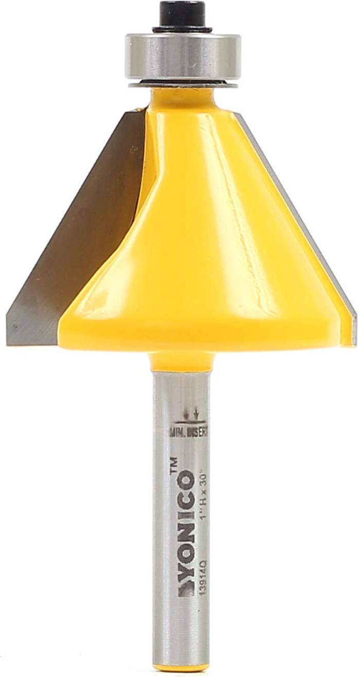 yonico 13914q 30 Grad Fase Rand bilden Router Bit