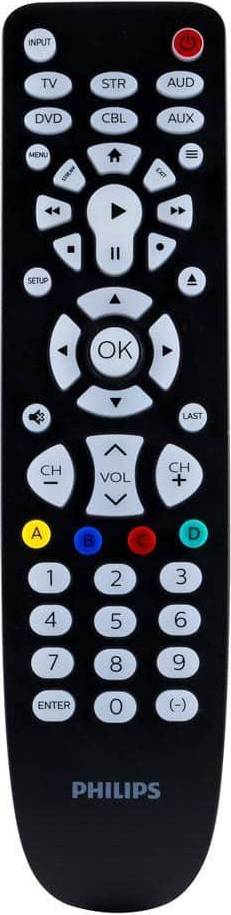 Philips universal remote Philips 6-Device Backlit Universal Control