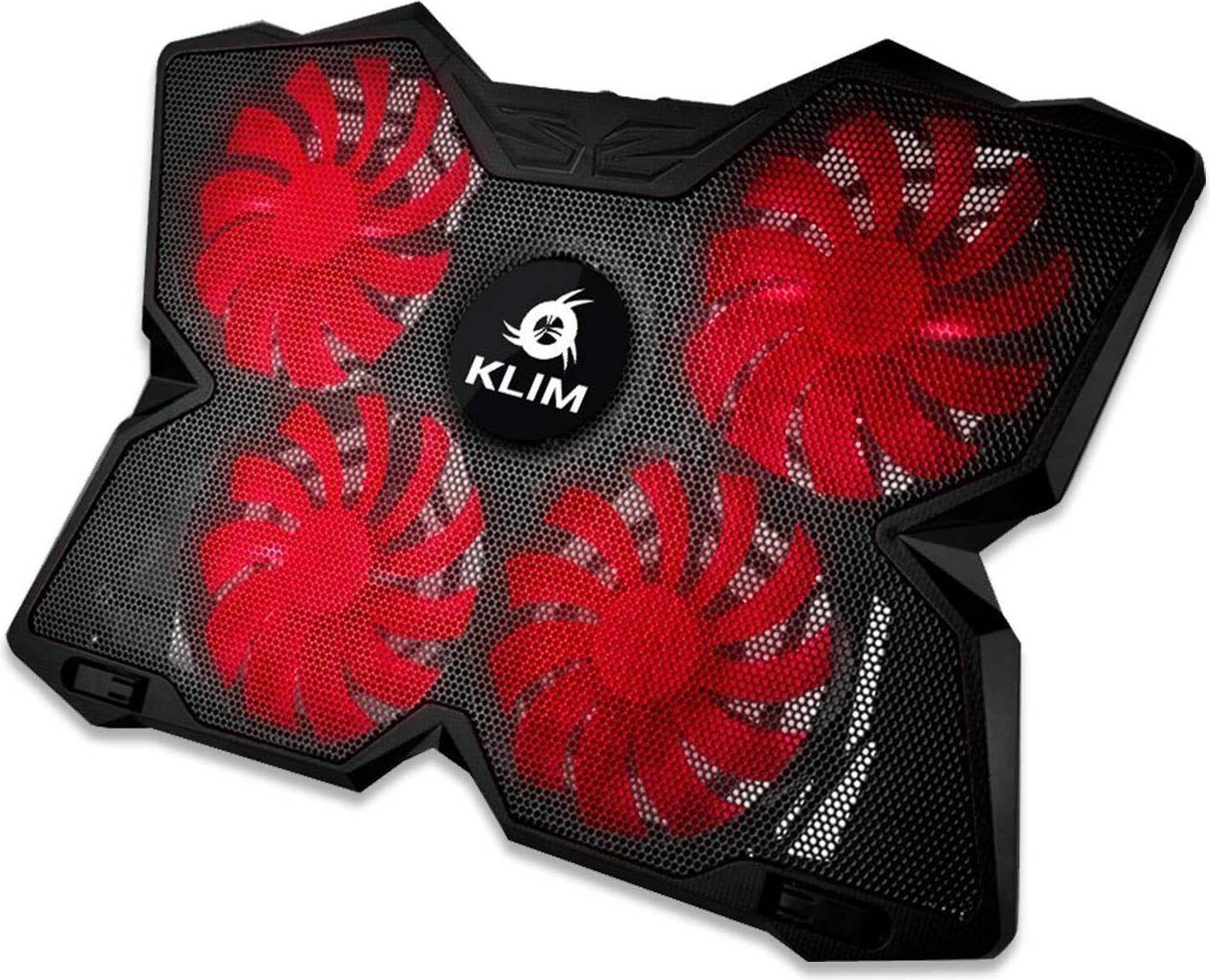 Klim Wind Raffreddatore 4 Ventole Con Supporto Per Gaming Pc