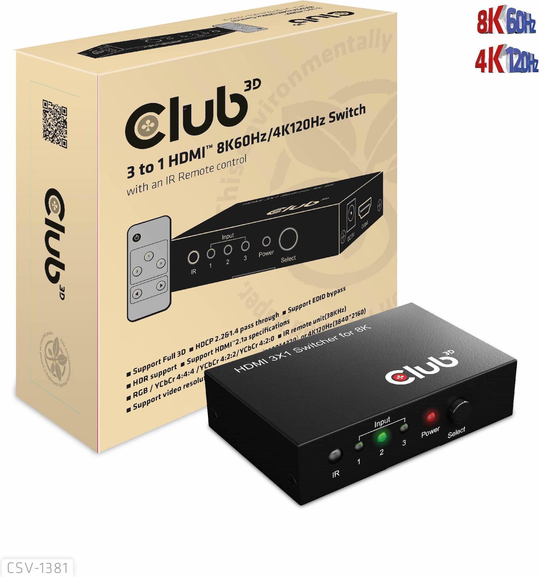 CSV-1381 Video Audio Switch
