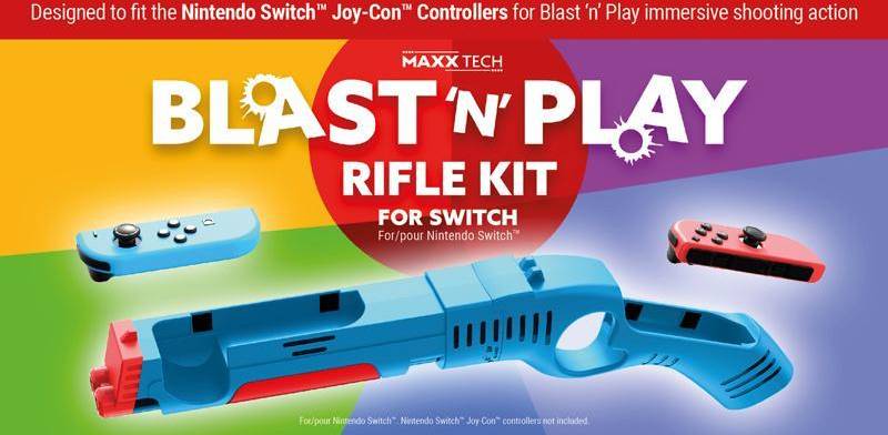 Maxx Tech Blast 'n’ Play Rifle Switch Kit Switch