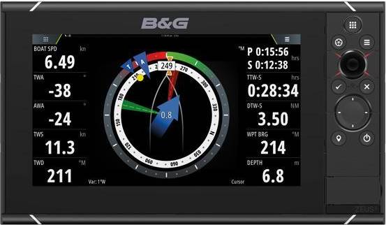 Zeus S Navigasjonssystem 9 Kartplotter