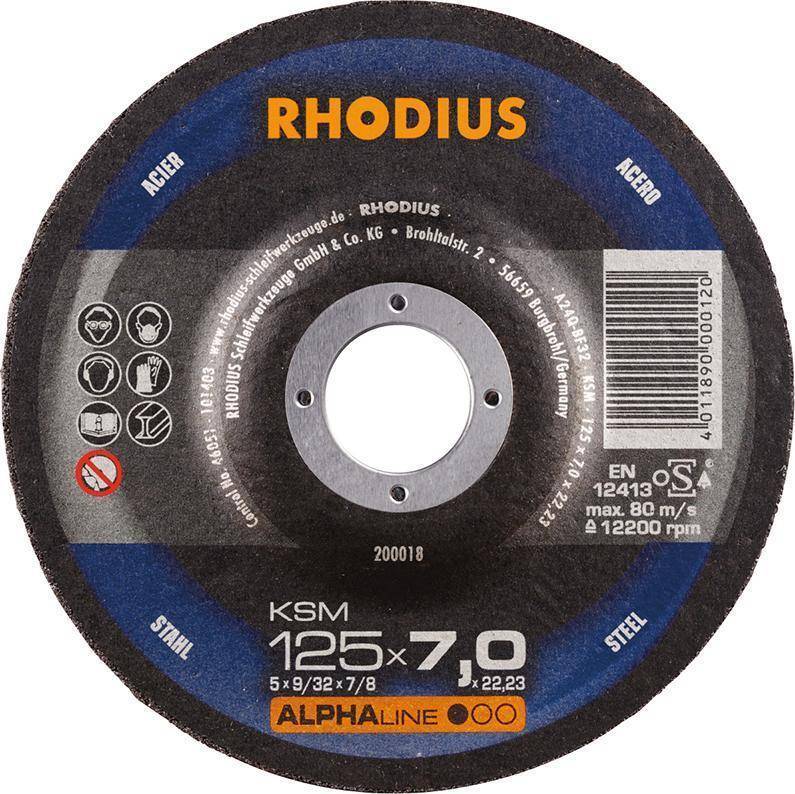 Meule à ébarber Rhodius KSM