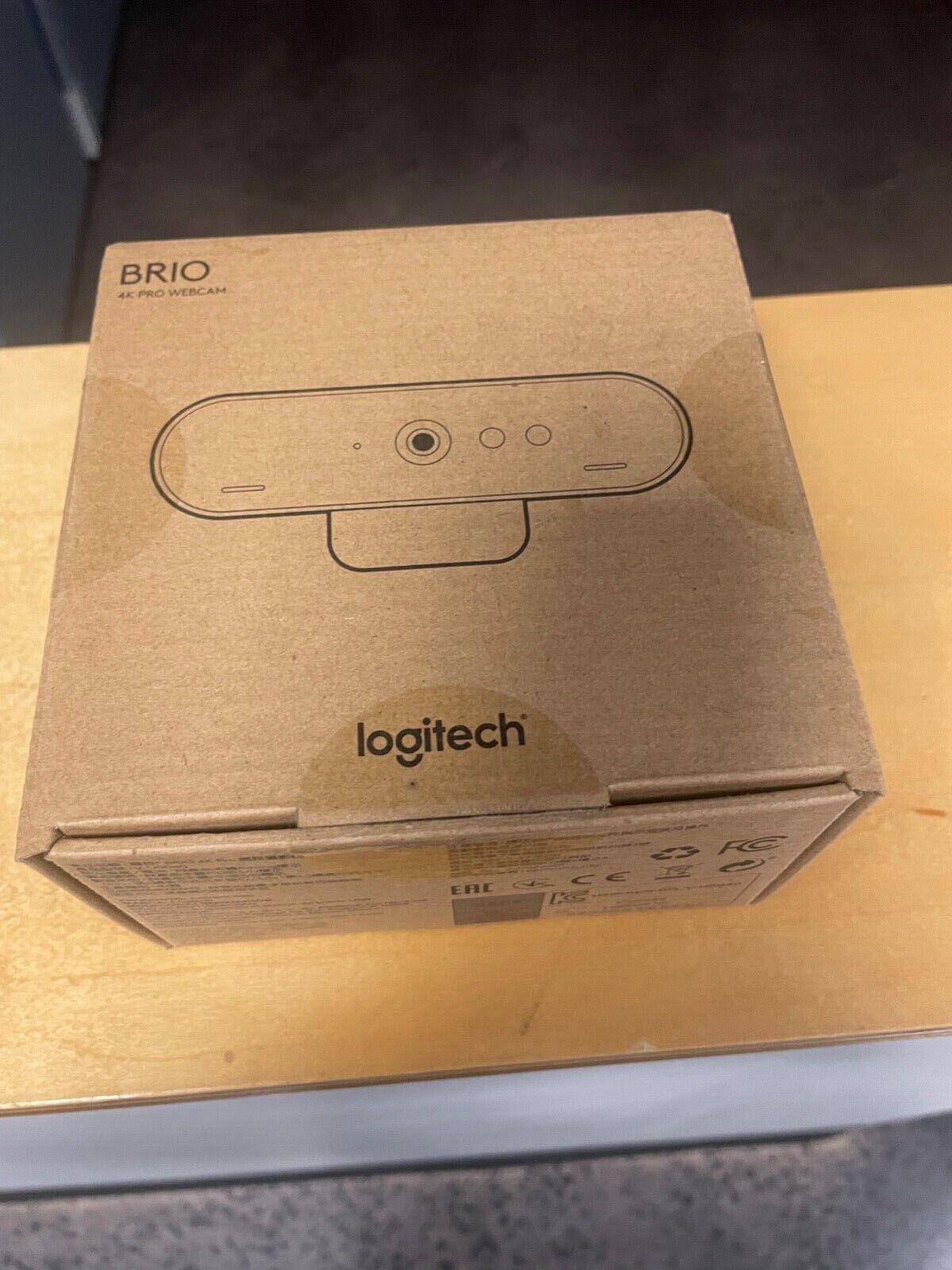 Logitech Brio 4K Ultra HD Webcam With Hello Support