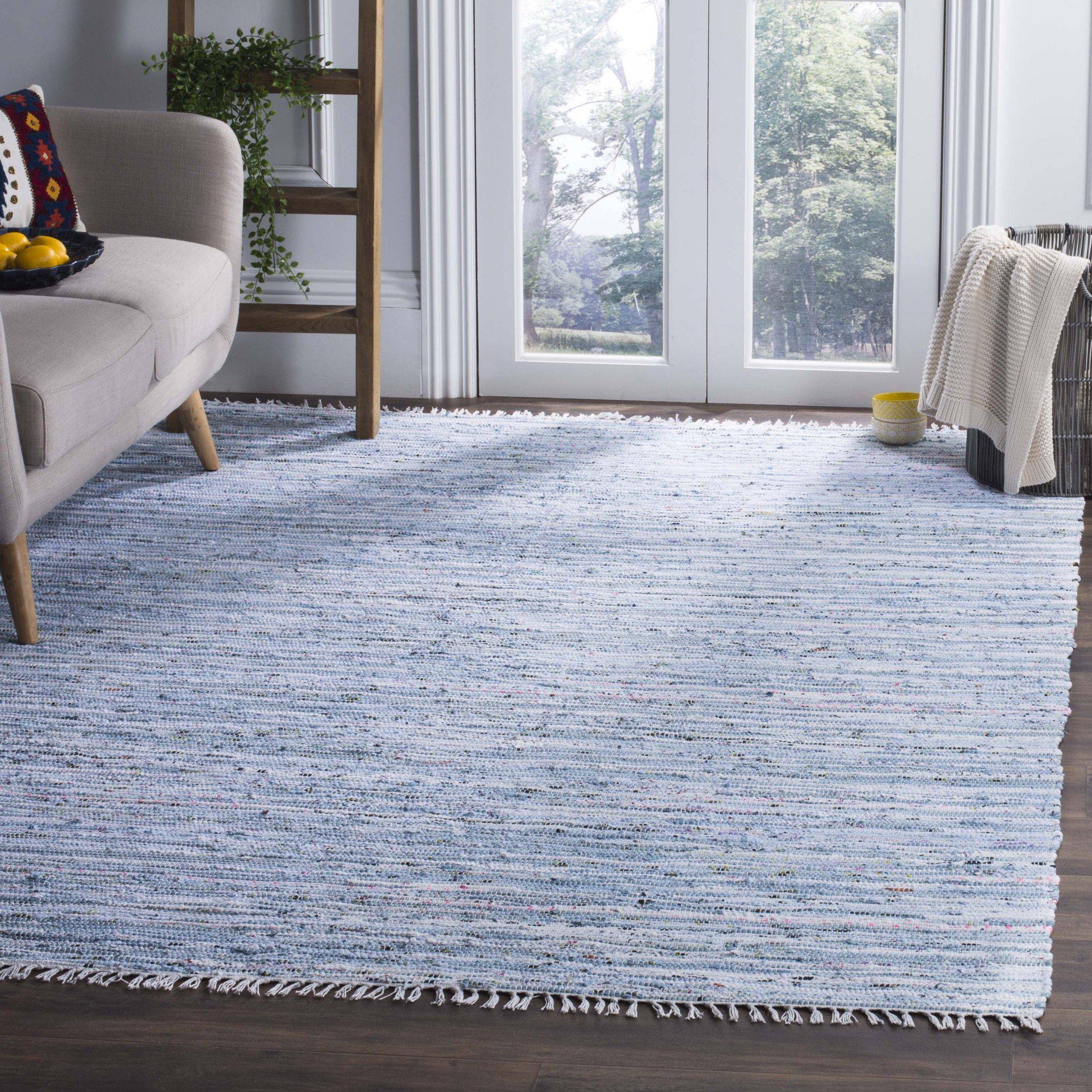 Safavieh Rag Rug Multicolor, Blue