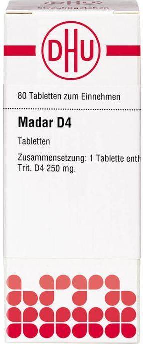 MADAR D 4 Tabletten 80 St.