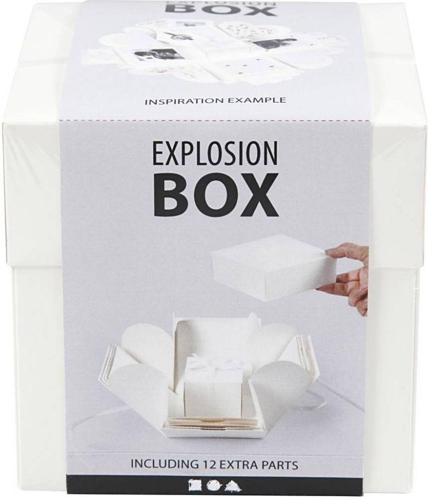 Creativ Company Explosion Box Off White