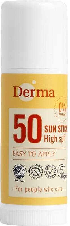 Vattenfast solkräm 50+ Derma Sun Stick SPF50 15ml