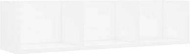 vidaXL CD Rack Wall Shelf 75cm