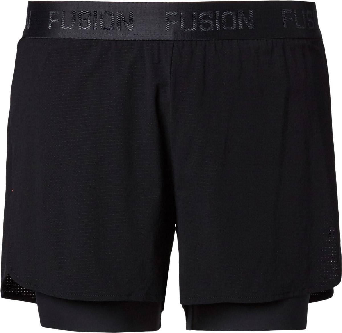 Fusion SLi RUN SHORTS-Black.
