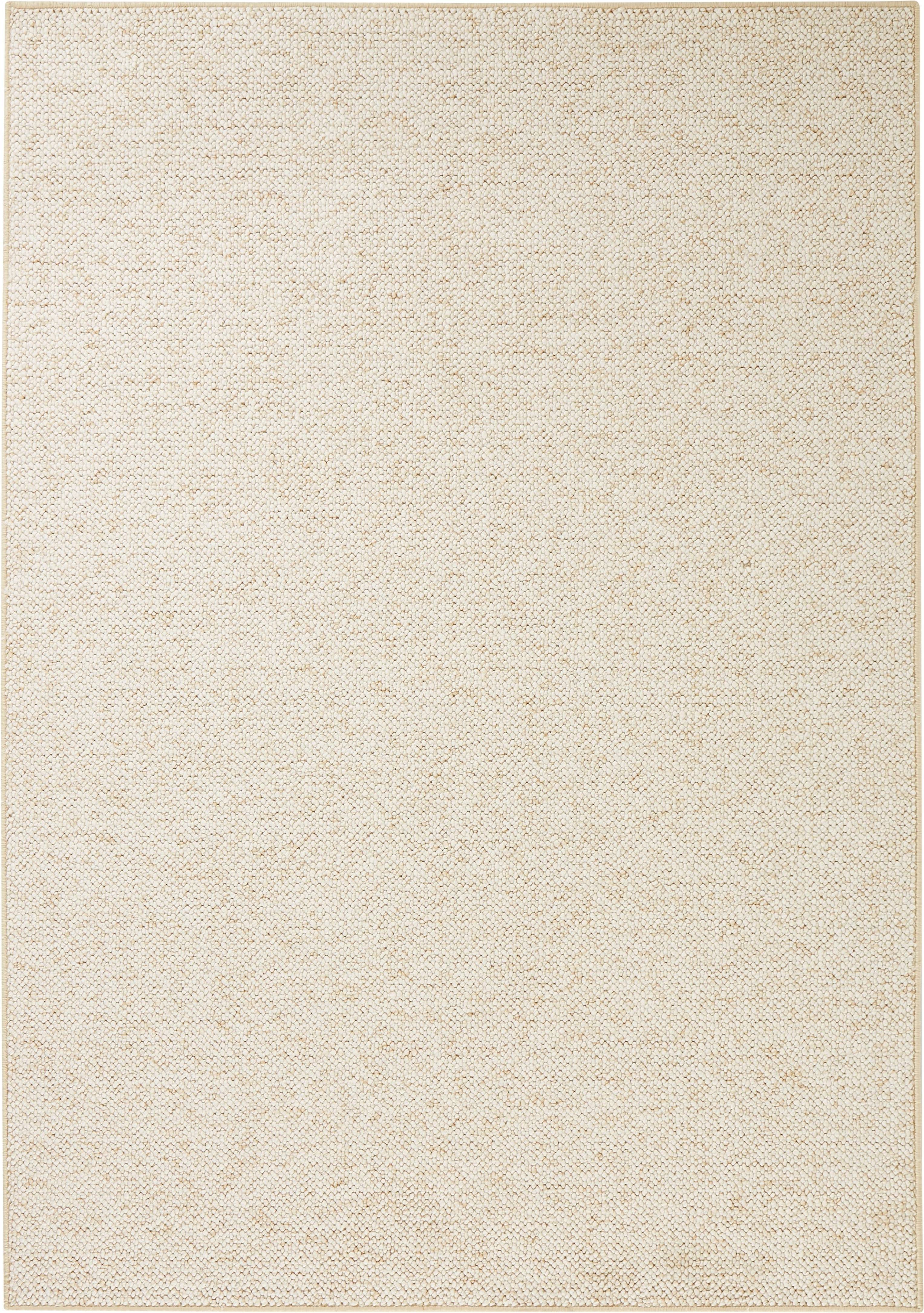 THE RUGS Wolly Tufted Cream Rug Rectangular 160 x 240 cm Beige