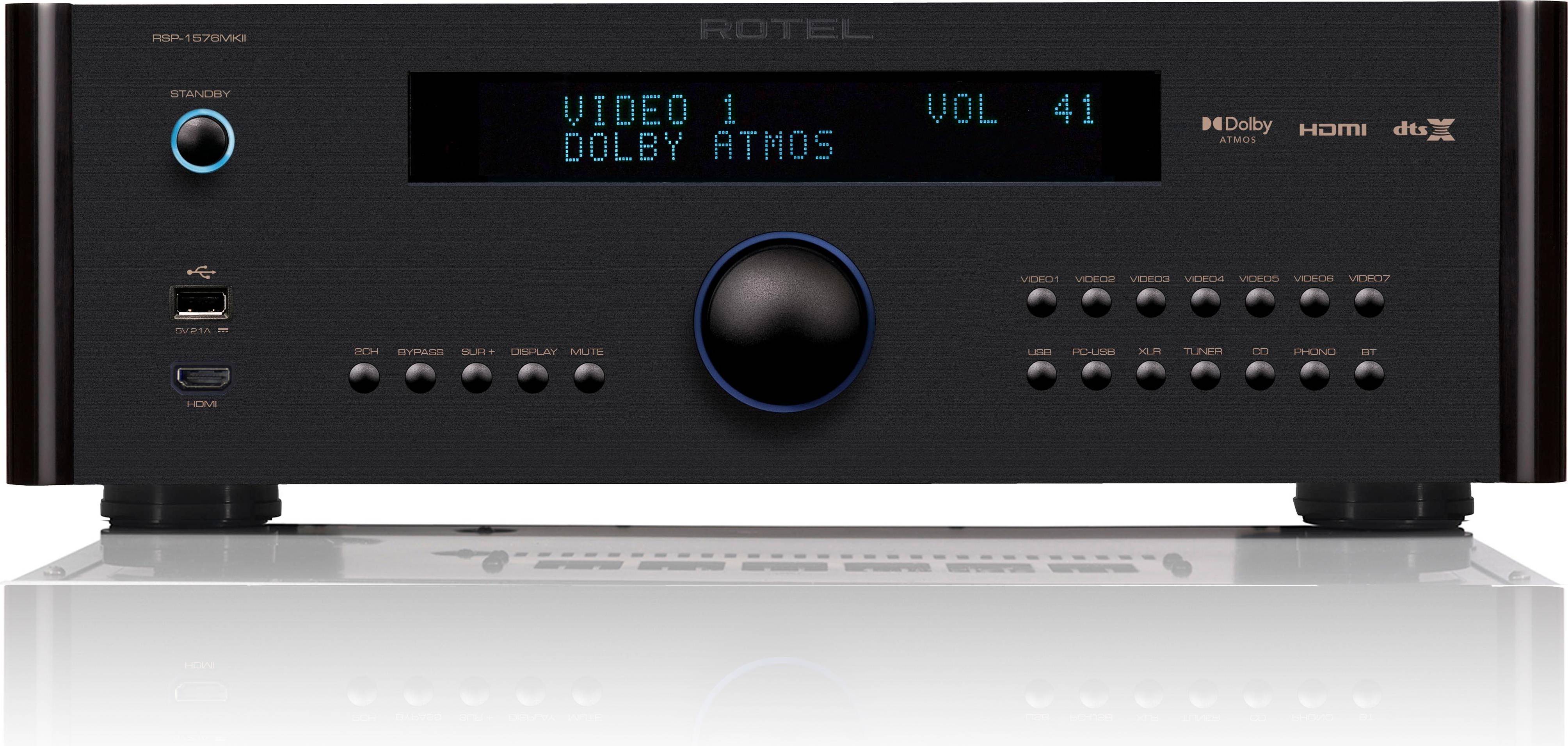 Rotel RSP-1576 MKII Dolby Atmos Surround Sound Processor