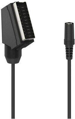 Hama aux 3.5mm jack socket audio extraction adapter