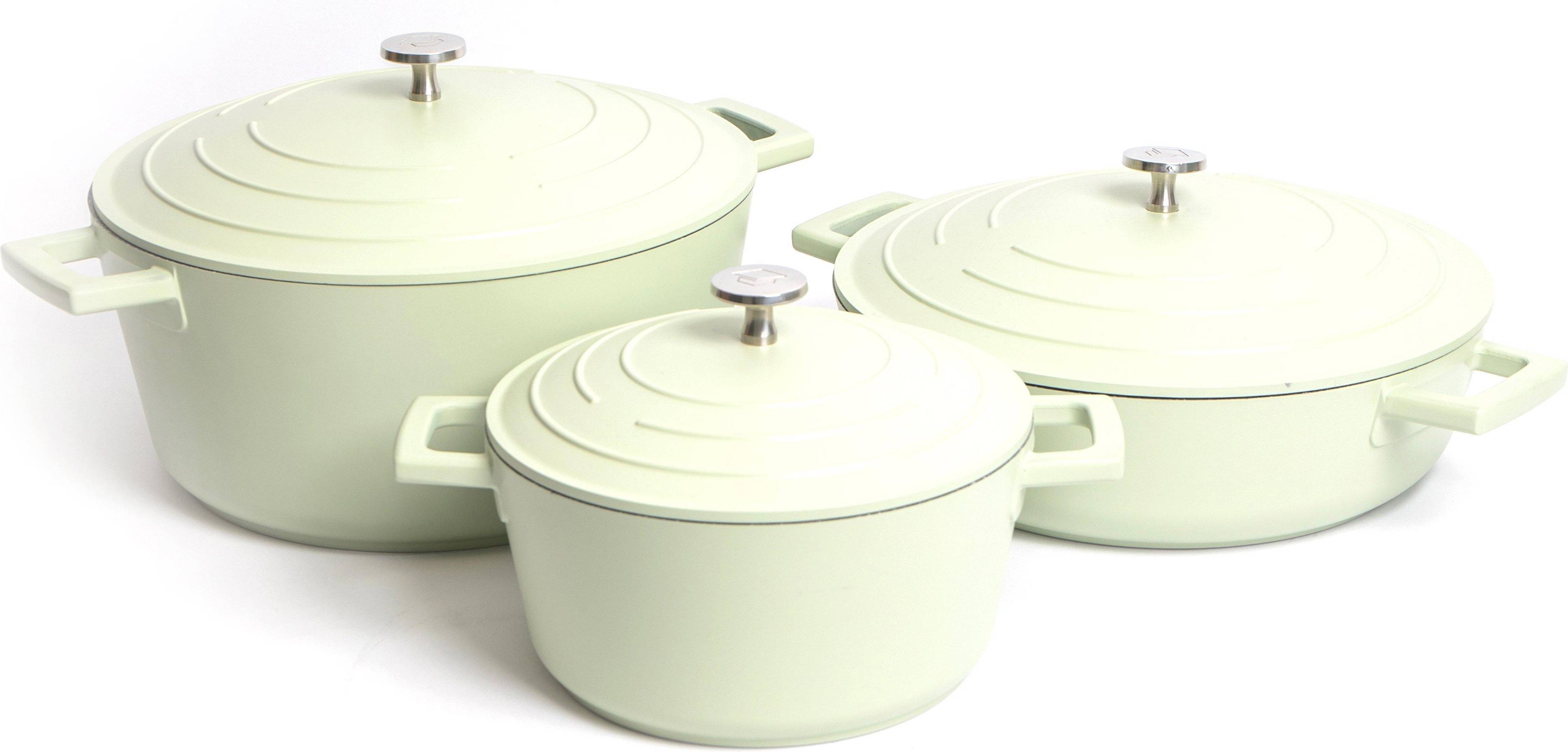Masterclass - Cookware Set with lid 3 Parts