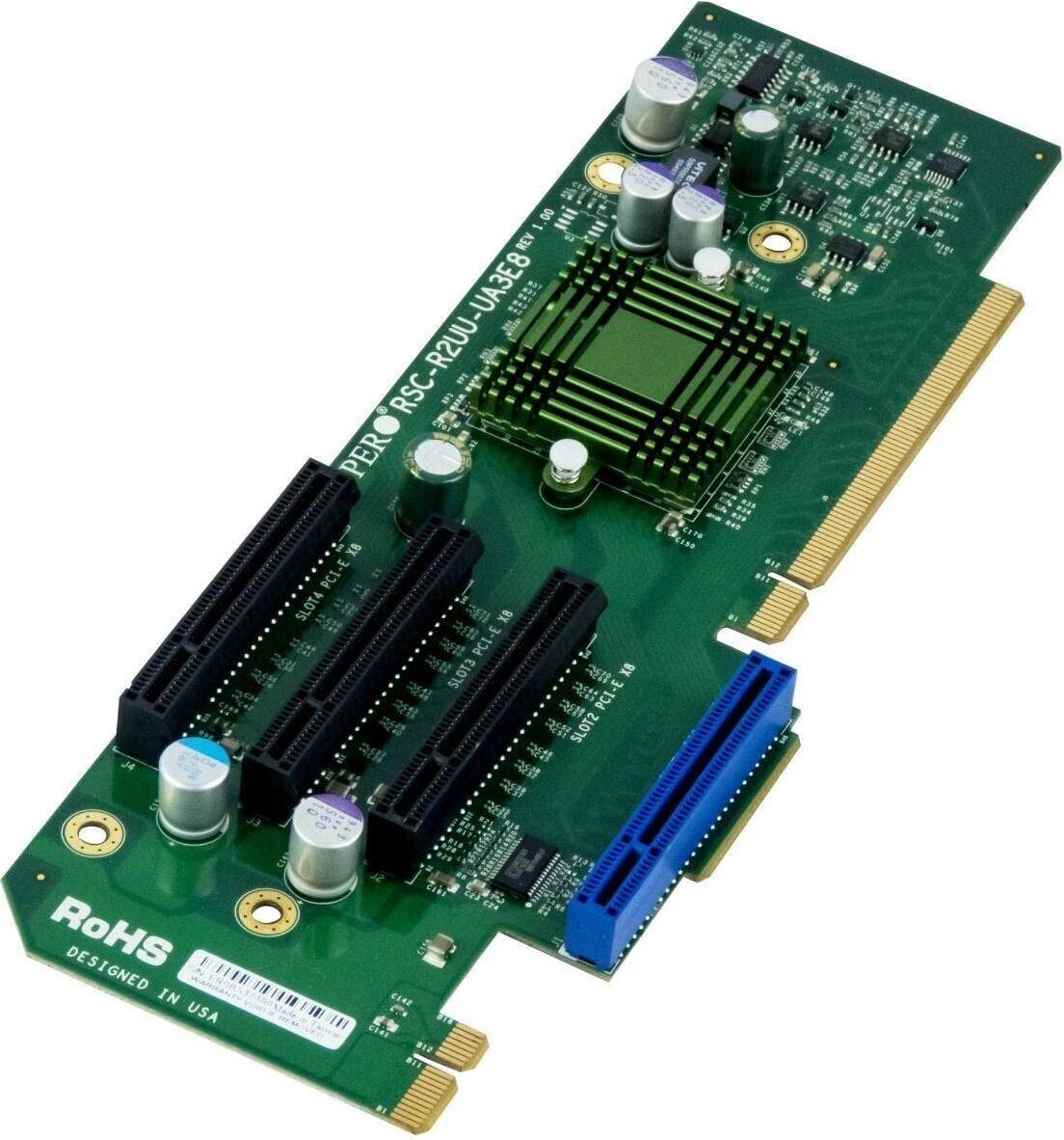 SuperMicro RSC-R2UU-UA3E8+ scheda di interfaccia e adattatore