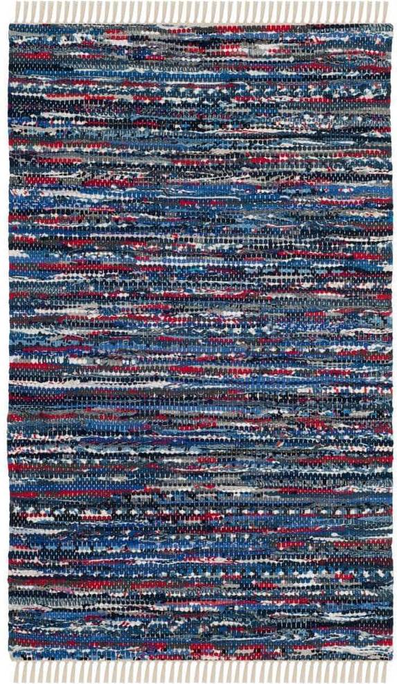 Safavieh Rag Rug Multicolor, Blue