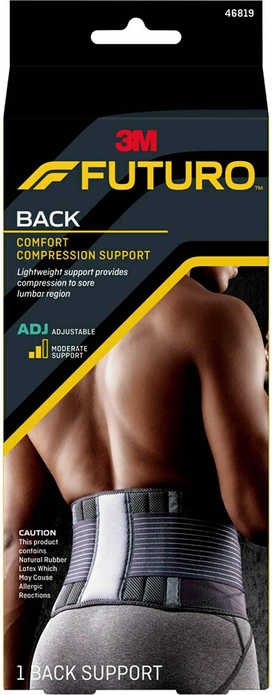 Comfort Compression Back Support, Adjustable