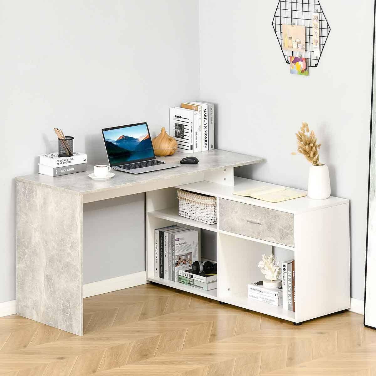 Homcom L-Shaped Corner