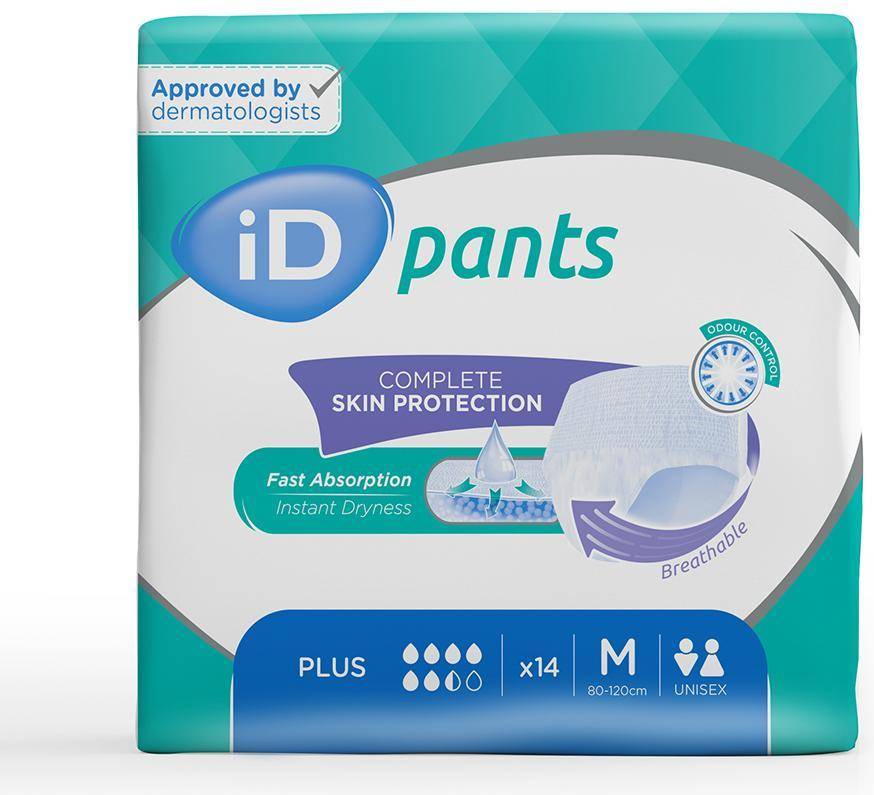 ID Expert Disposable Plus Incontinence Pads Medium