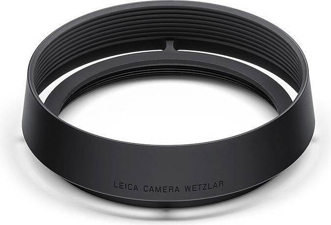 Leica q3 Leica Q3 LENS HOOD ROUND BLACK Modlysblænde