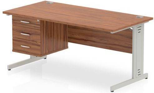 Impulse Dynamic Rectangular Leg Frame Writing Desk