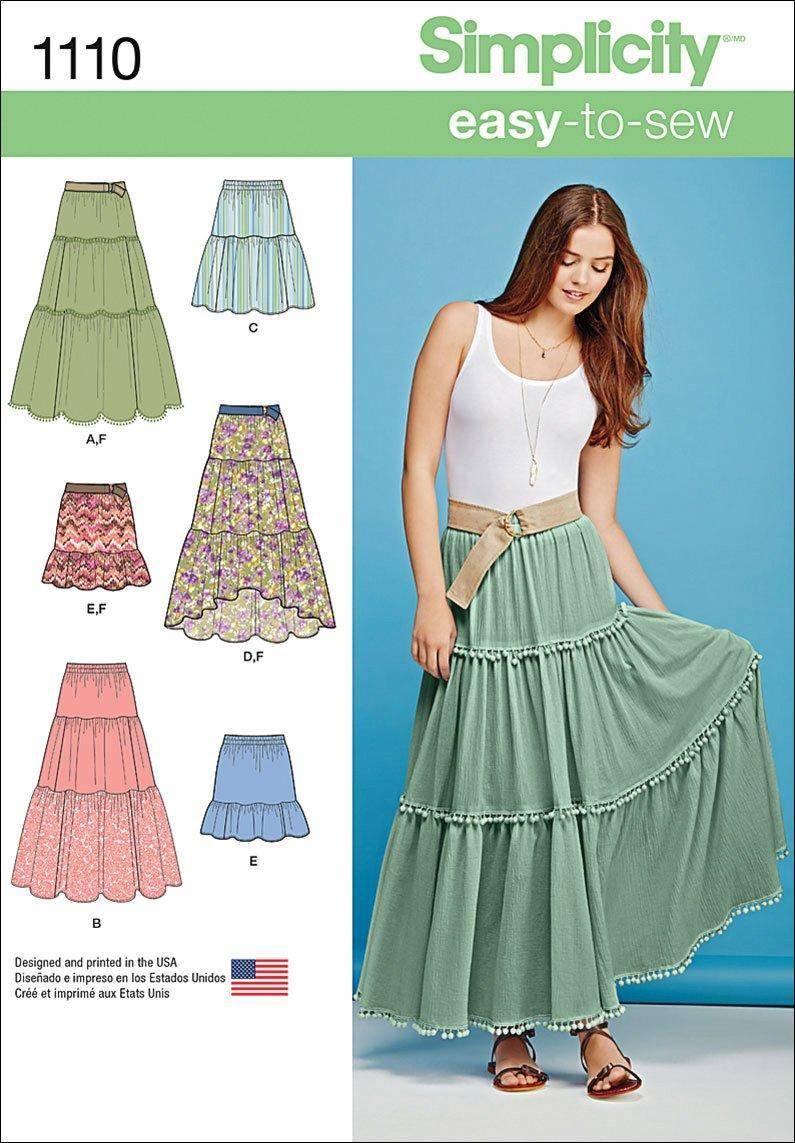 Simplicity Paper Sewing Pattern 1110