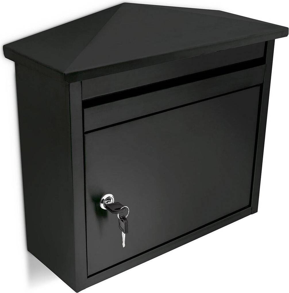 Relaxdays Letter Box, Powder Coated