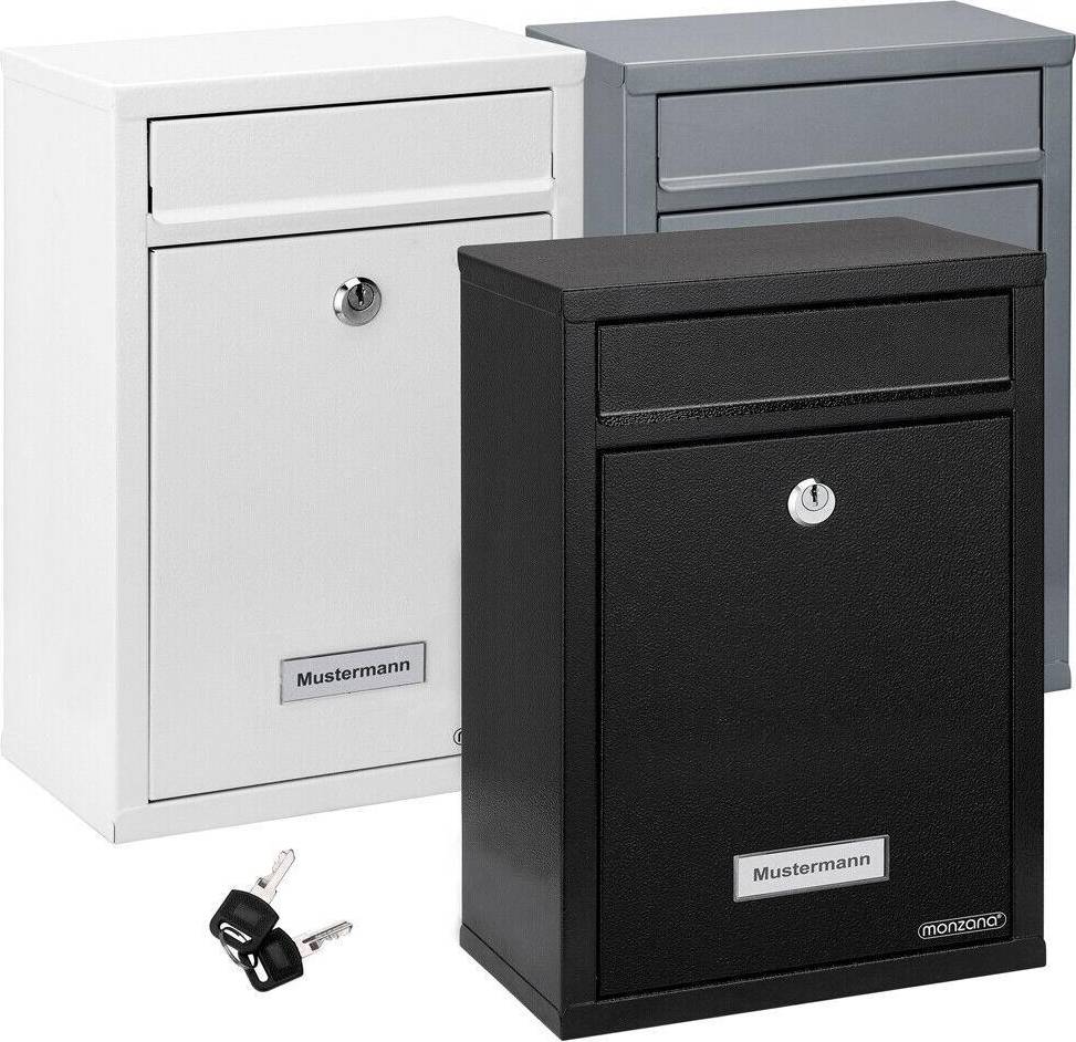 Monzana Letterbox Post Box Mailbox System Multi-Unit