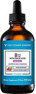 B12 with Folic Acid Raspberry 4 fl oz