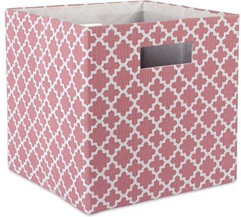 Cube storage DII 13" Polyester Lattice Cube Storage Box